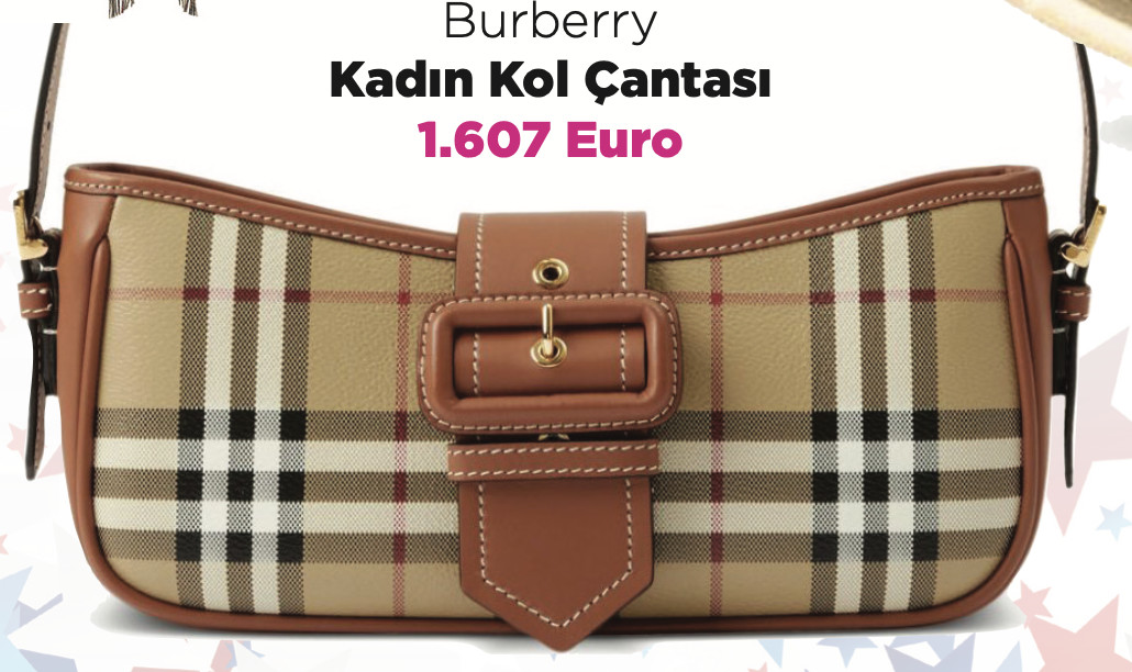 Burberry - Kadın Kol Çantası - 1.607 Euro